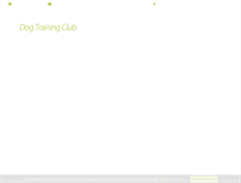 Tablet Screenshot of hazeldogtraining.co.uk